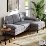 Sofa-chaiselongue-Kumo-Homcom-ambientada