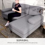 Sofa-chaiselongue-Kumo-Homcom-chaiselongue