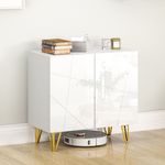 Aparador-Kumi-Homcom-2-puertas-ambientada-con-patas