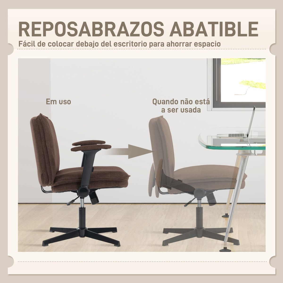 Silla-de-oficina-Nori-Homcom-altura-ajustable-sin-ruedas