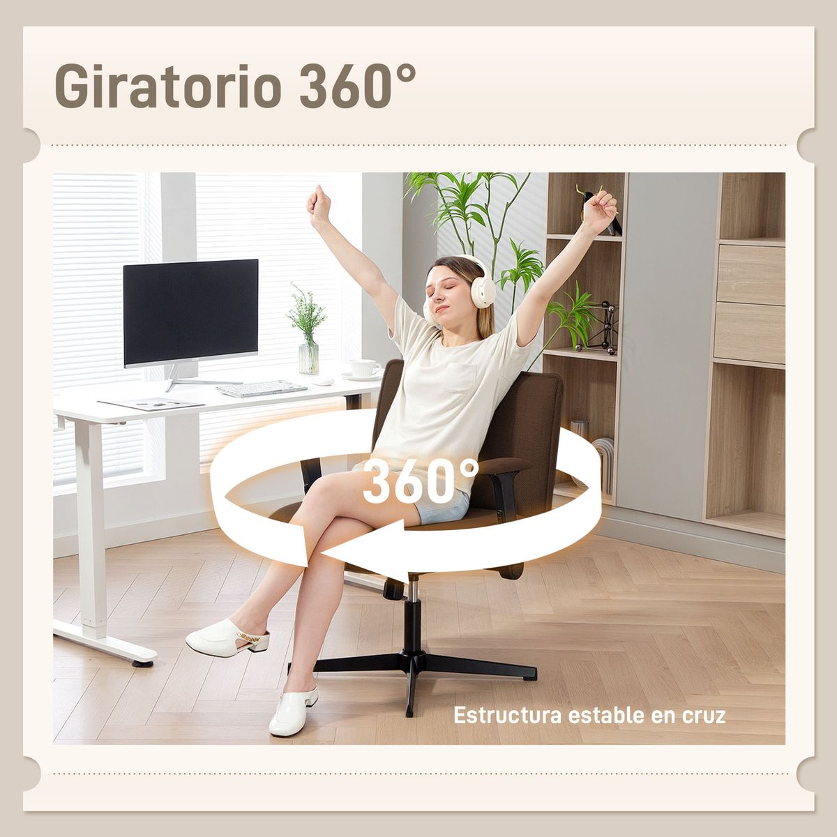 Silla-de-oficina-Nori-Homcom-altura-ajustable-giratoria