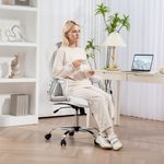 Silla-de-oficina-Saki-Homcom-altura-ajustable-basculante-blanco-106-116x61x62-cm