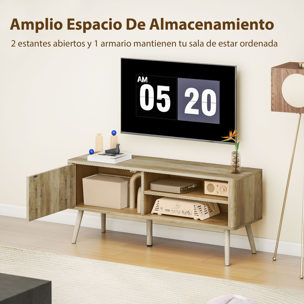 Mueble-de-TV-Itsu-Homcom-detalles-interior