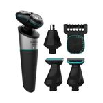 Afeitadora-Cecotec-Multigrooming-5-en-1-con-3-cuchillas-acero-inox-negro