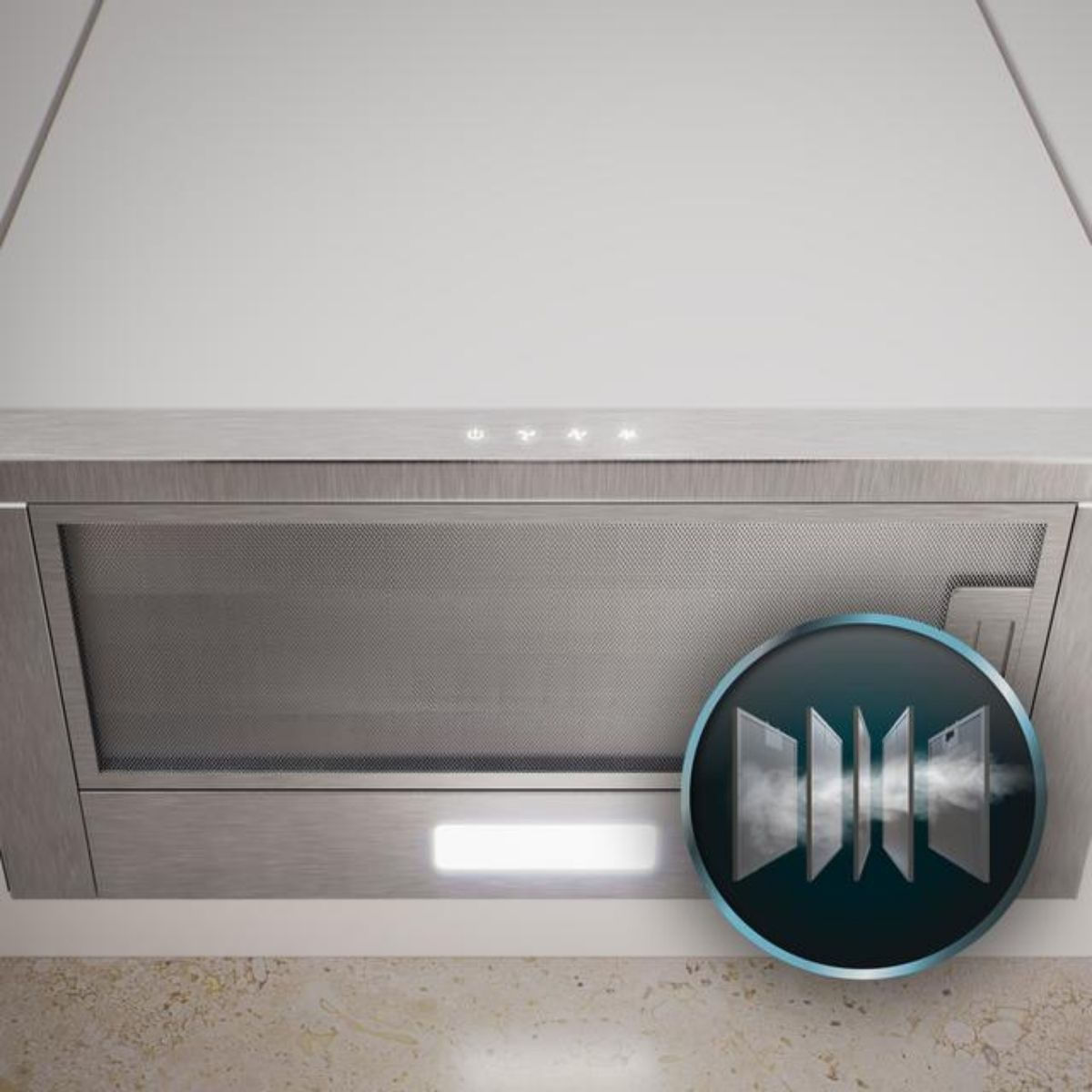 Campana-extractora-Cecotec-Bolero-Flux-TLT-604000-filtro