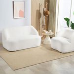 Sofa-Ami-Homcom-2-plazas-tapizado-borreguito-ambientada-sofa