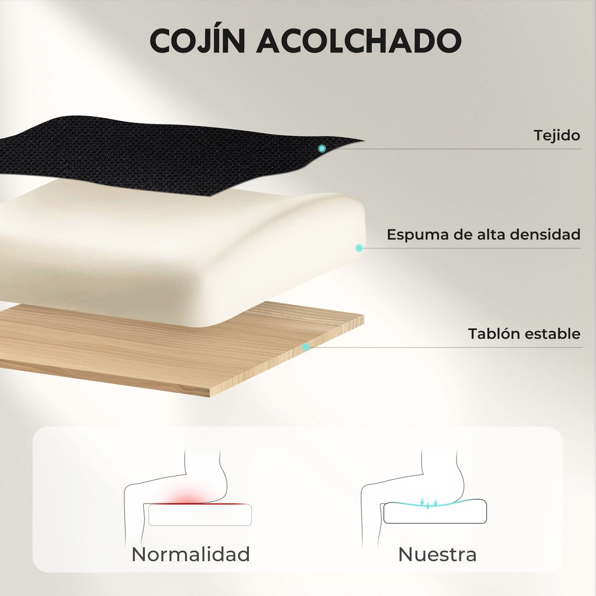 Silla-de-escritorio-Ren-Vinsetto-altura-regulable-acolchado-espuma