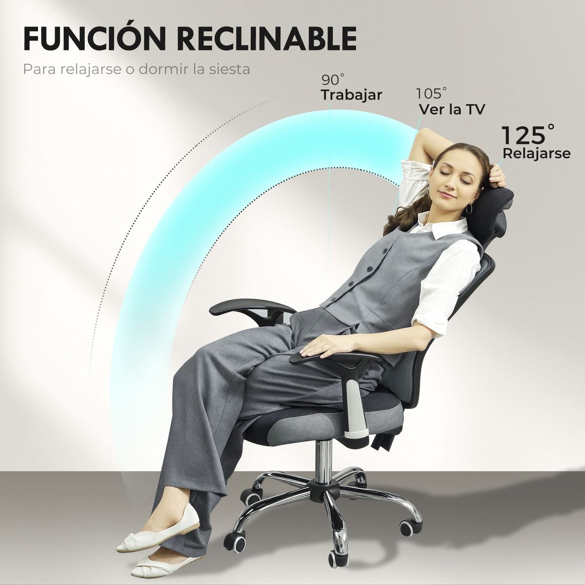 Silla-de-escritorio-Ren-Vinsetto-altura-regulable-reclinable