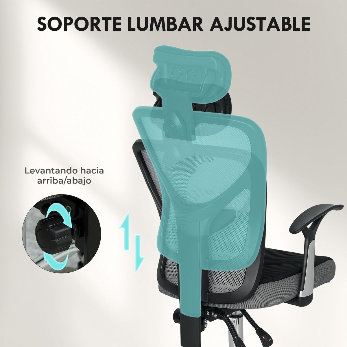 Silla-de-escritorio-Ren-Vinsetto-altura-regulable