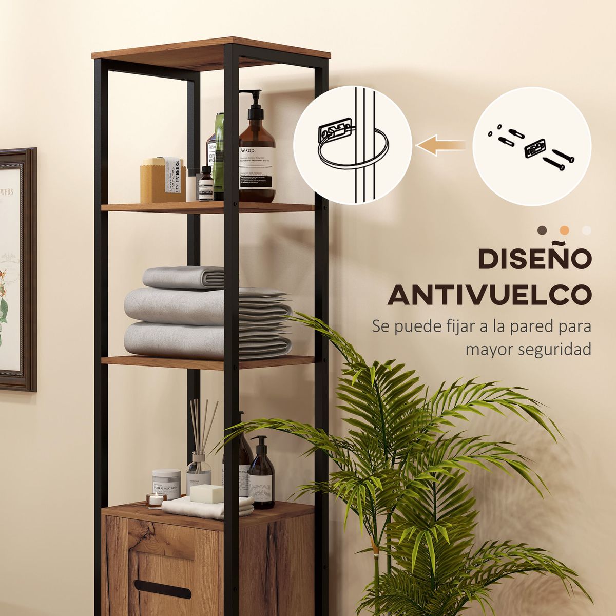 Columna-de-baño-Moka-Kleankin-ideal-para-baños