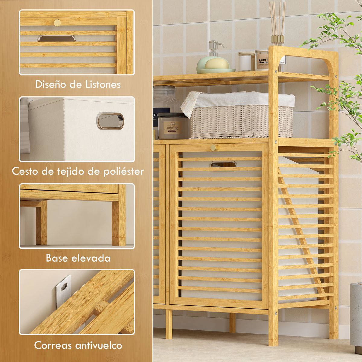 Mueble-de-ropa-sucia-Tauro-Homcom-ambientada