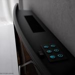 Chimenea-electrica-Cecotec-Ready-Warm-3510-Curved-Flames-2000W-mando-a-distancia-35’’-negro