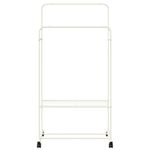 Perchero-Eddie-2-barras---2-estantes-blanco-156x80x53-cm-