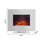 Chimenea-electrica-Cecotec-Ready-Warm-2710-Design-Flames-2000W-mando-a-distancia-26’’-blanco