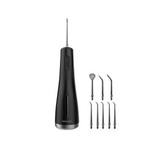 Irrigador dental Cecotec ToothCare Jet Liberty 8 boquillas 4 modos 250 ml negro