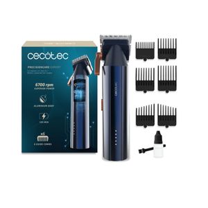 Afeitadora Cecotec PrecisionCare Expert 2 velocidades 6 peines azul