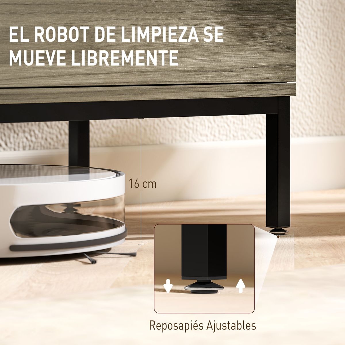 Mueble-de-TV-Ligna-Homcom-patas