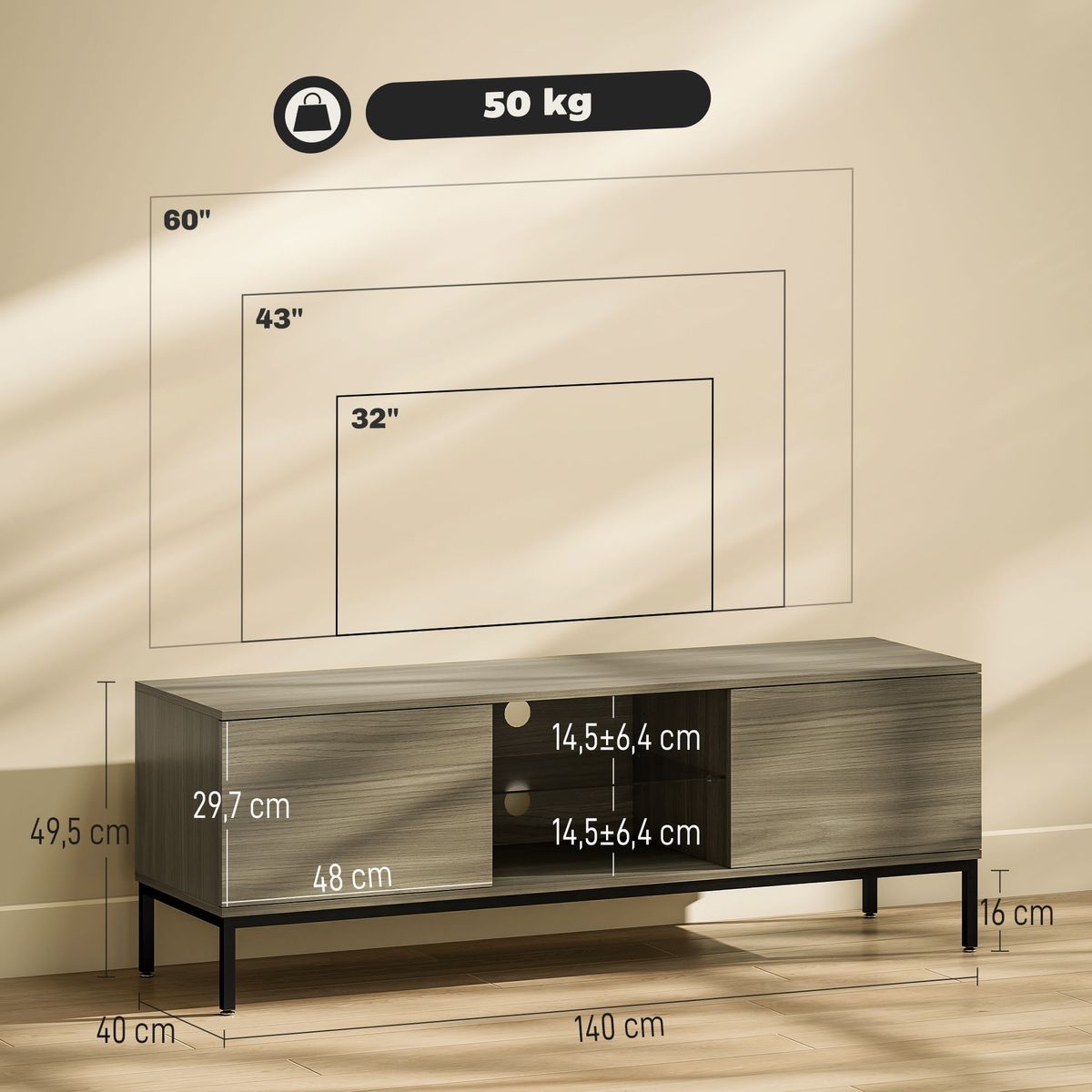 Mueble-de-TV-Ligna-Homcom-medidas