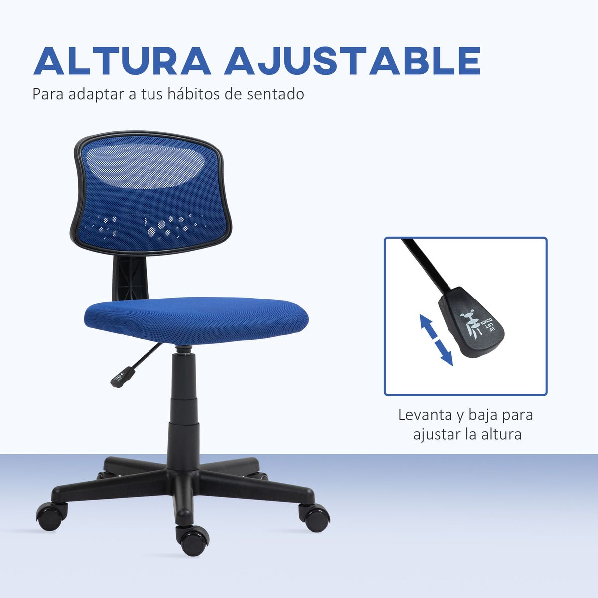 Silla-de-escritorio-Arborea-Homcom-altura-regulable