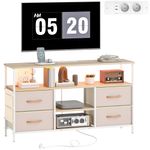 Mueble-de-TV-Olvian-Homcom-4-cajones-con-luz-LED-y-puertos-USB-beige-blanco-675x120x30-cm