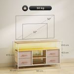 Mueble-de-TV-Olvian-Homcom-4-cajones-con-luz-LED-y-puertos-USB-beige-blanco-675x120x30-cm