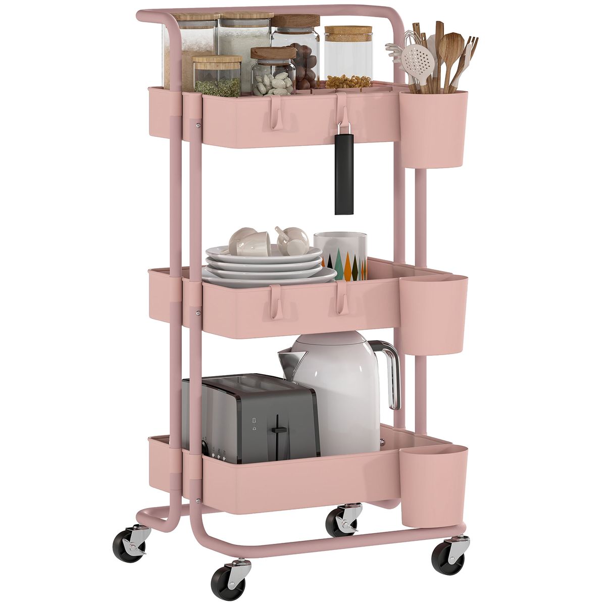 Carrito-auxiliar-Nuvem-Homcom-3-niveles-con-ganchos-y-cestas-rosa-865x42x38-cm