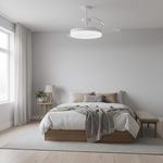 Ventilador-de-techo-Apolo-Bel-Air-72W-ambientada-dormitorio