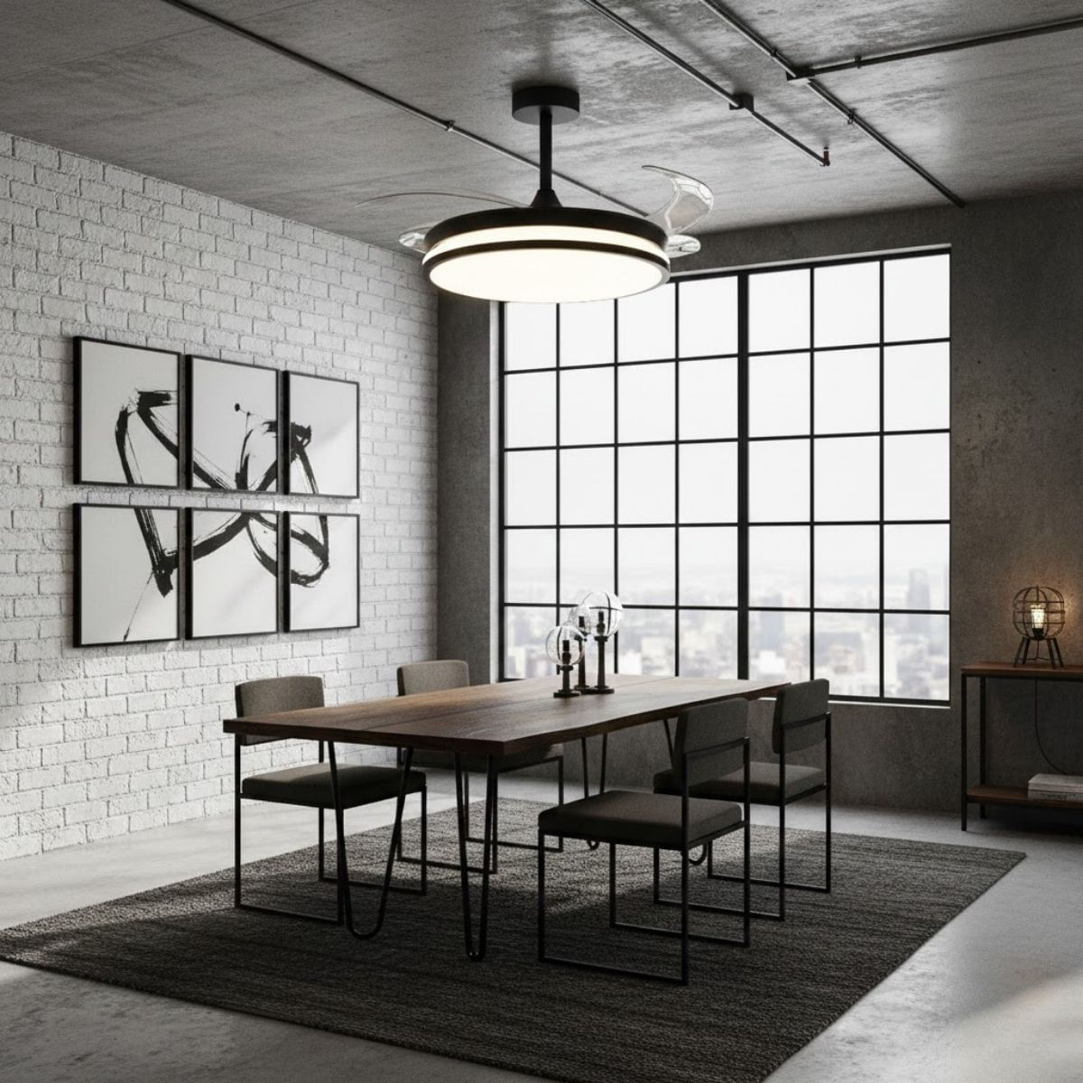 Ventilador-de-techo-Dune-Eco-Shakespeare-72W-ambientada-comedor