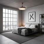 Ventilador-de-techo-New-Asgard-Bel-Air-72W-4-aspas-retractiles-marron-Ø50x35-cm