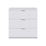 Comoda-Low-Cost-3-cajones-blanco-80x77x38-cm-frontal