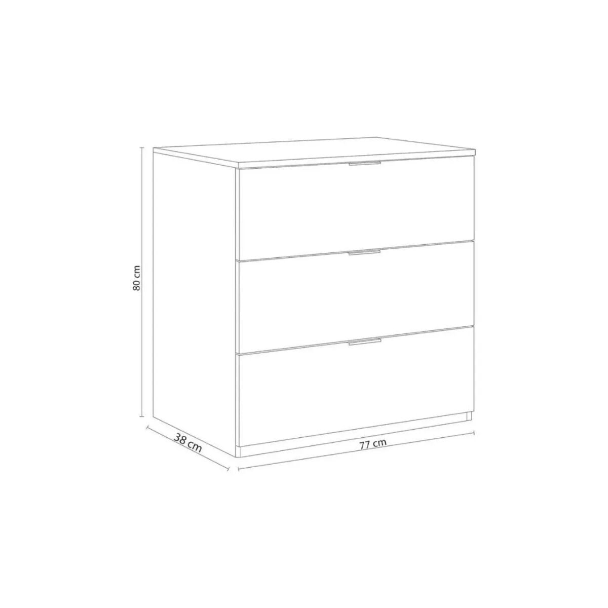Comoda-Low-Cost-3-cajones-blanco-80x77x38-cm-medidas