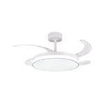 Ventilador-de-techo-Luxor-Bel-Air-72W-4-aspas-retractiles-blanco-Ø50x30-40-cm