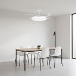 Ventilador-de-techo-Luxor-Bel-Air-72W-4-aspas-retractiles-blanco-Ø50x30-40-cm