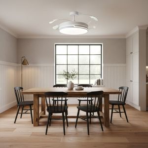 Ventilador de techo Robin Eco Bel Air 72W aspas retráctiles mando a distancia Ø108 cm