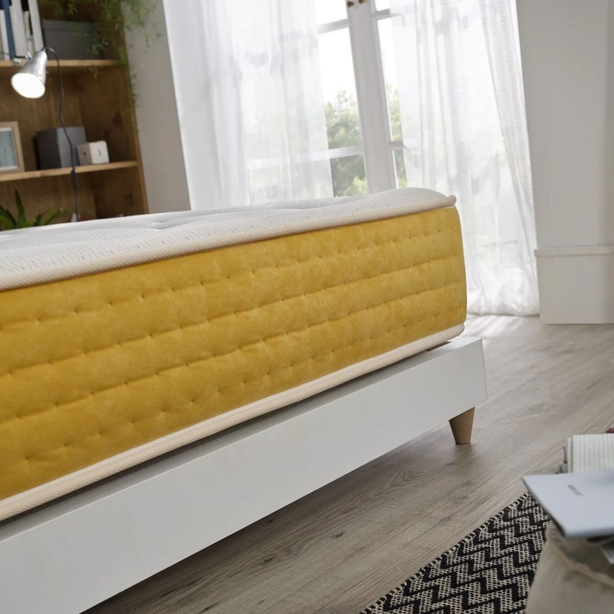 Colchon-viscoelastico-Elite-Gold-H25-tejido-stretch