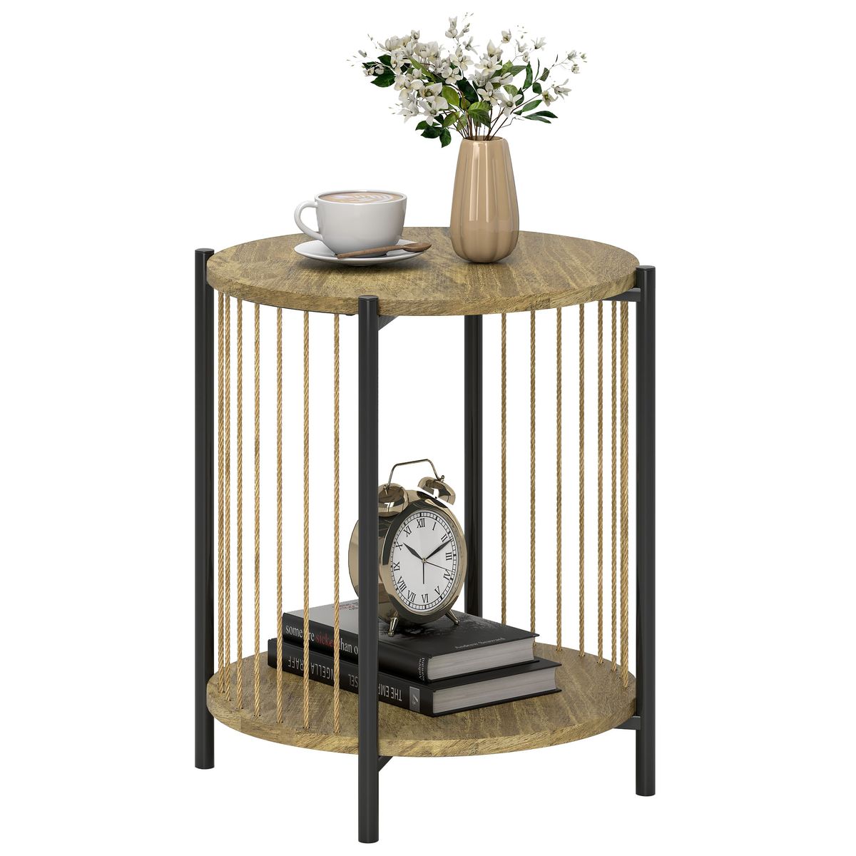 Mesa-auxiliar-Celestia-Homcom-fondo-blanco