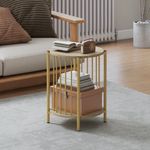 Mesa-auxiliar-Belvento-Homcom-ambientada