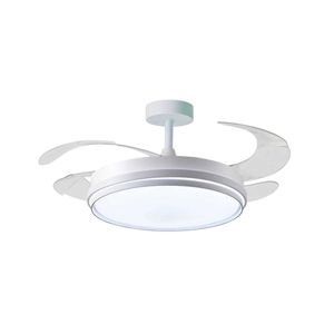 Ventilador de techo Kioto Bel Air 72W 4 aspas retráctiles Ø108 cm