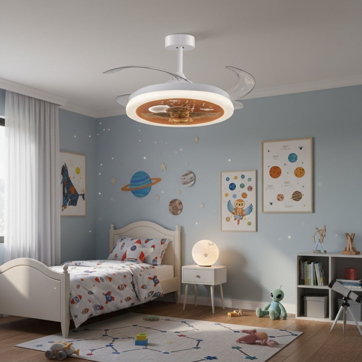 Ventilador-de-techo-infantil-Angel-mini-Bel-Air-ambientada