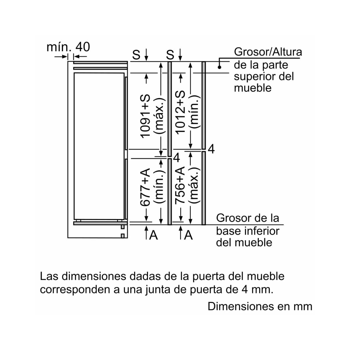 Frigorifico-combi-integrable-Balay-3KIE711S-medidas-frigo