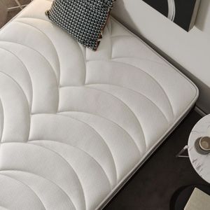 Colchón viscoelástico Elite Silver H30 núcleo HR blanco 30 cm