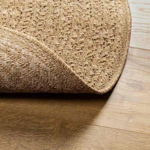 Alfombra exterior Zizur resistente rayos UV natural 230x160 cm