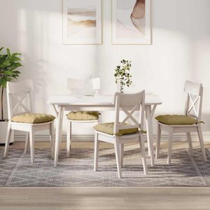 Pack de 4 cojines Lucía para asiento 40x40 cm