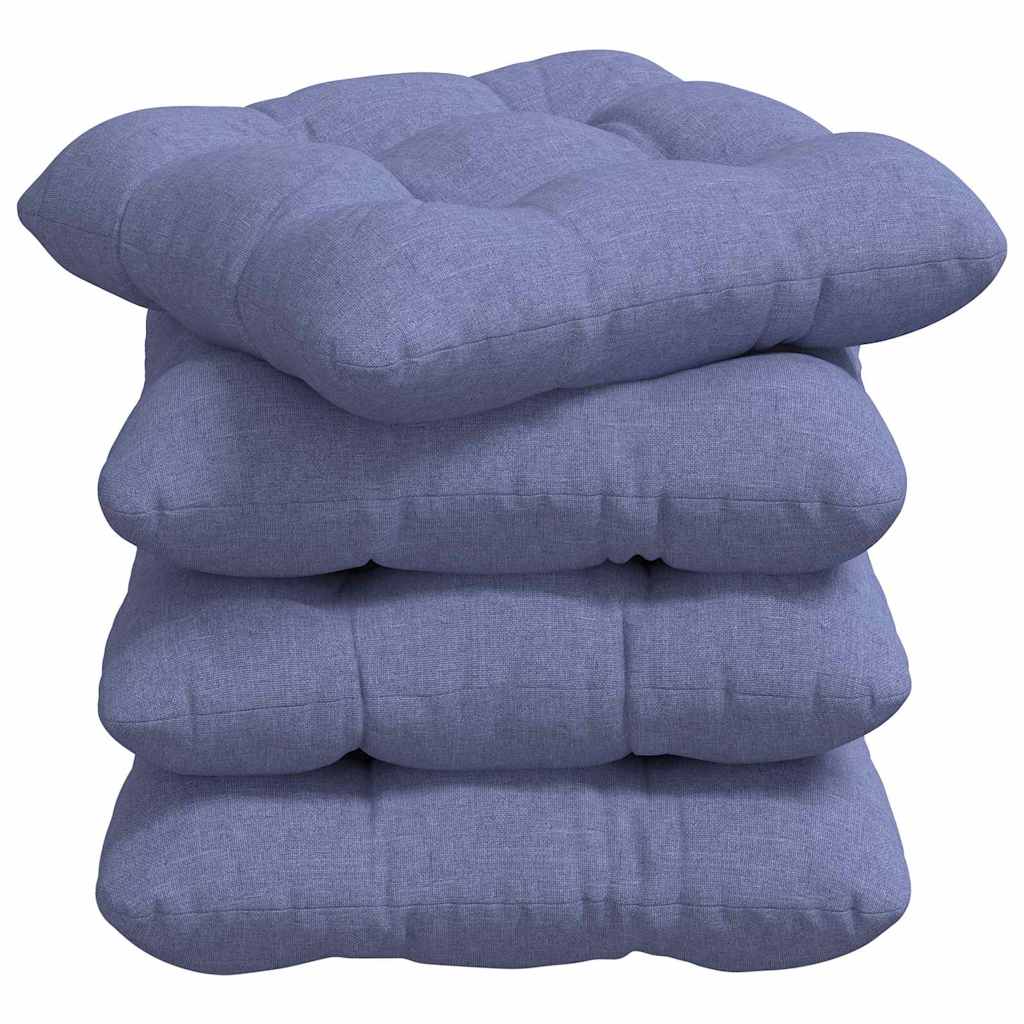 Pack-de-4-cojines-Jimena-para-asiento-azul-40x40-cm-
