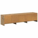 Mueble-de-TV-Alberta-3-cajones---LED-natural-40x165x34-cm-