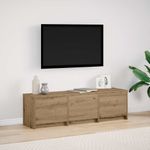 Mueble-de-TV-Alberta-3-cajones---LED-natural-40x140x34-cm-