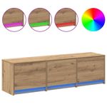 Mueble-de-TV-Alberta-3-cajones---LED-natural-40x140x34-cm-