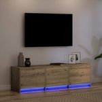 Mueble-de-TV-Alberta-3-cajones---LED-natural-40x140x34-cm-