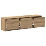 Mueble-de-TV-Alberta-3-cajones---LED-natural-40x140x34-cm-