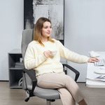 Silla-de-oficina-Rex-Homcom-con-respaldo-alto-5-ruedas-gris-claro-109-119x50x64-cm